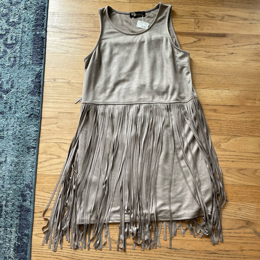 Fun fringe dress